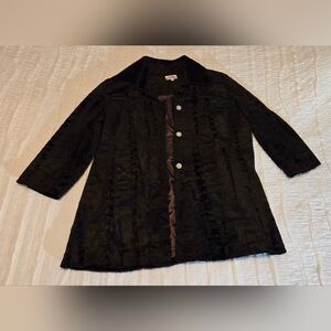 Brown 3 Sisters 3/4 Length Coat